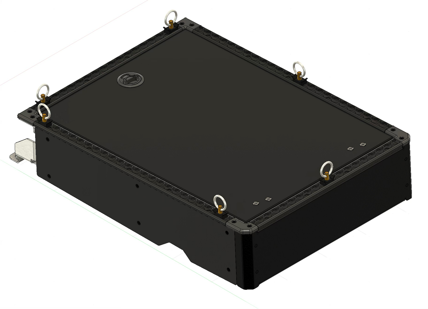 backPAC Cargo Cache, GX460; Left-side