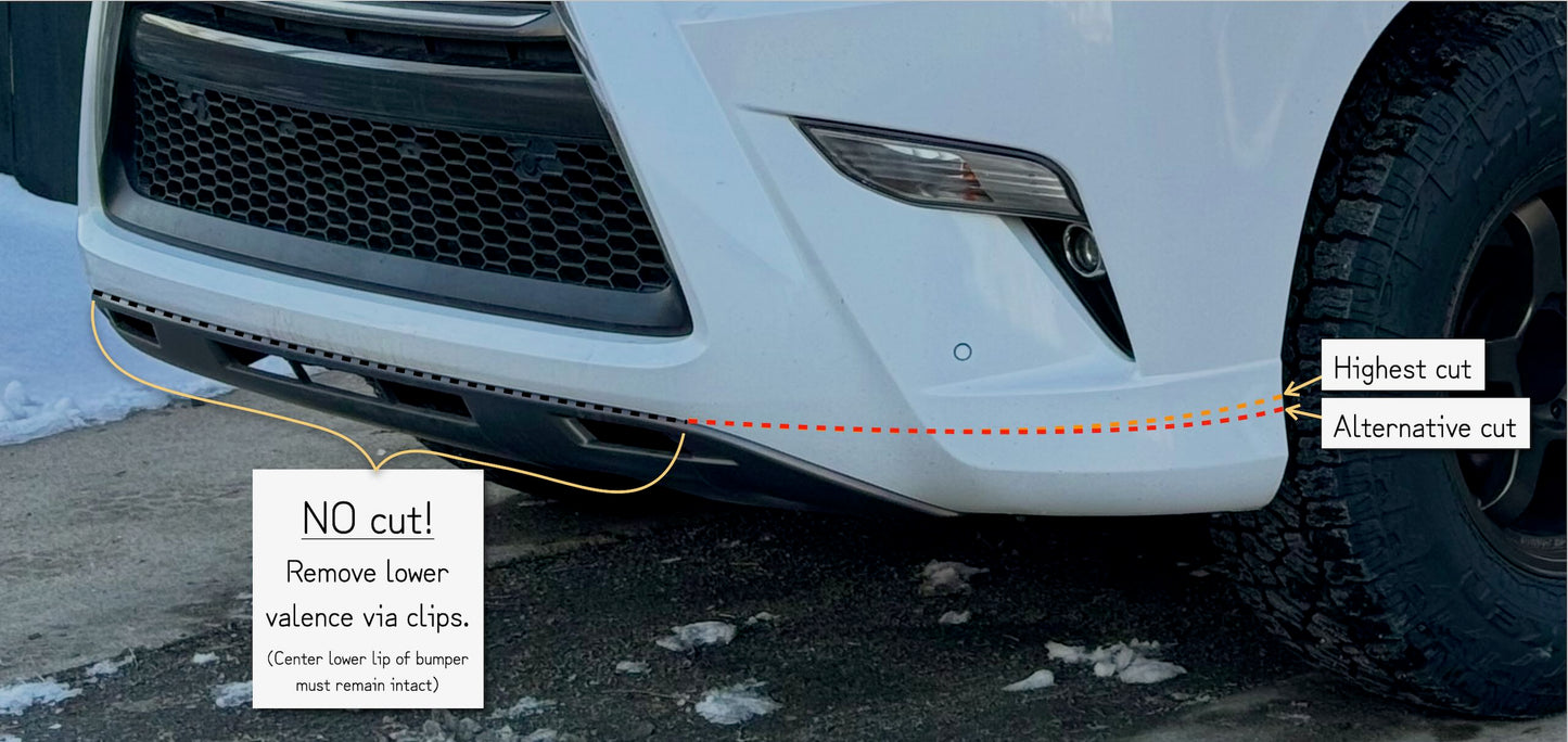 backPAC Bumper Filler & Radiator Guard, GX460 2014-2023