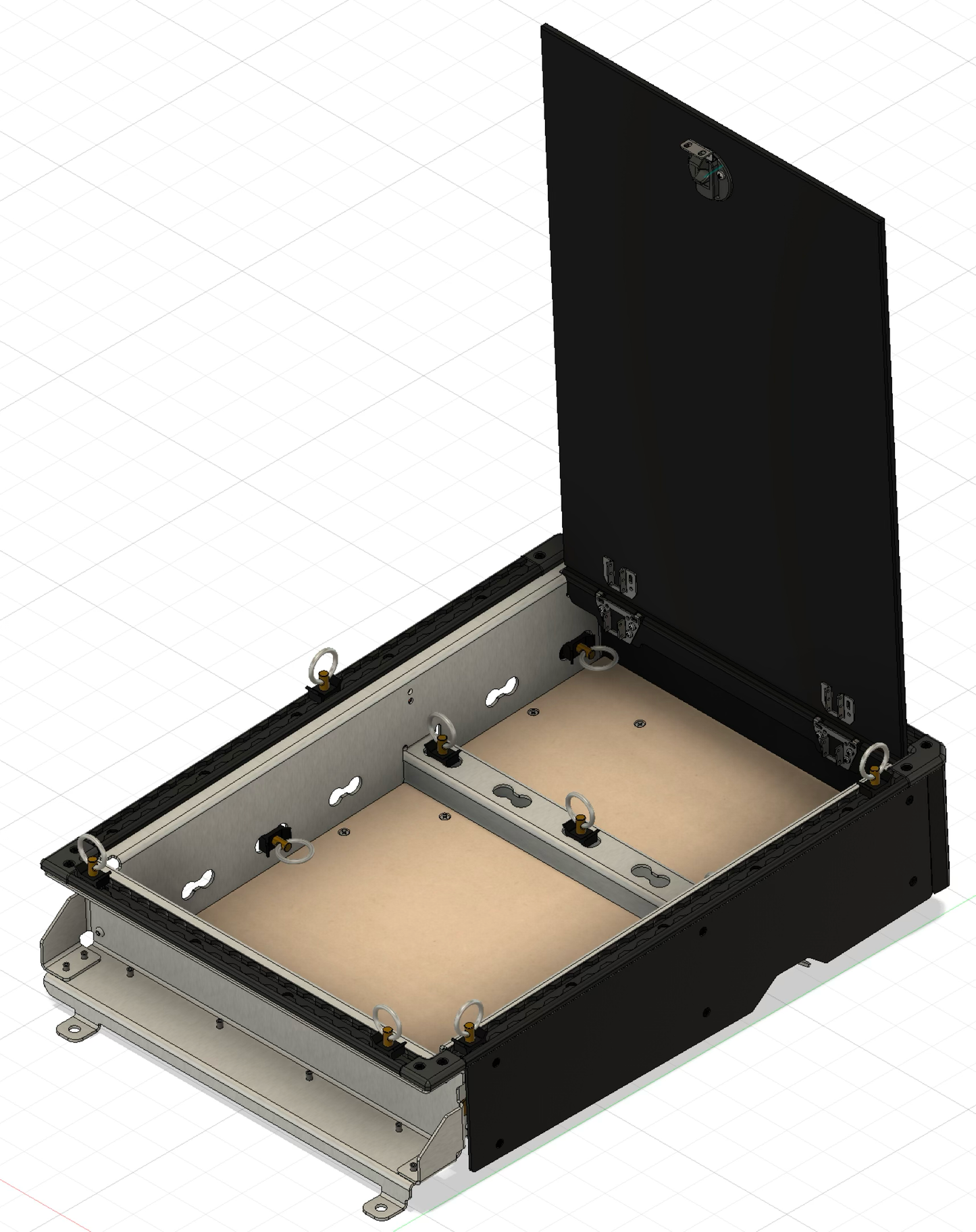 backPAC Cargo Cache, GX460; Left-side